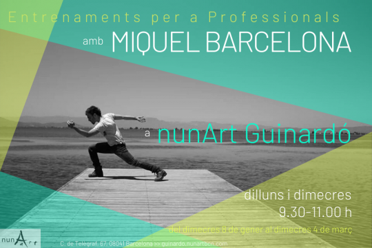 Entrenaments per a professionals amb MIQUEL BARCELONA