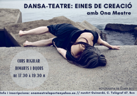 Dansa-teatre: eines de creació amb Ona Mestre