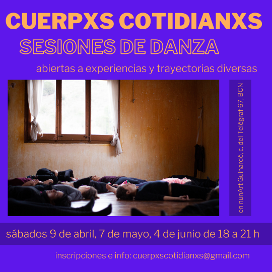 Sessions de dansa 'cuerpxs cotidianxs'