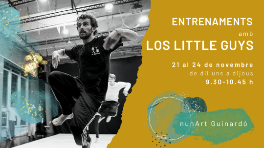 Entrenaments amb Los little guys: Erik Elizondo i Dimitri Kalaitzidis