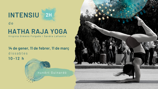 Intensiu 2H de Hatha Raja Yoga amb Virginia Gimeno Folgado i Sandra Lafuente
