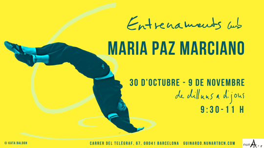 Training with Maria Paz Marciano