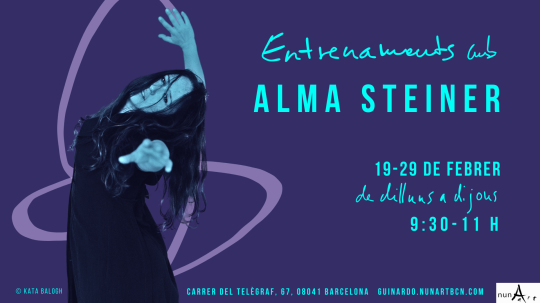 Entrenaments amb Alma Steiner